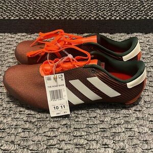 Adidas Adizero Road Track Spikes Men’s 10 Sprint Racing Shoes Orange Cleats
